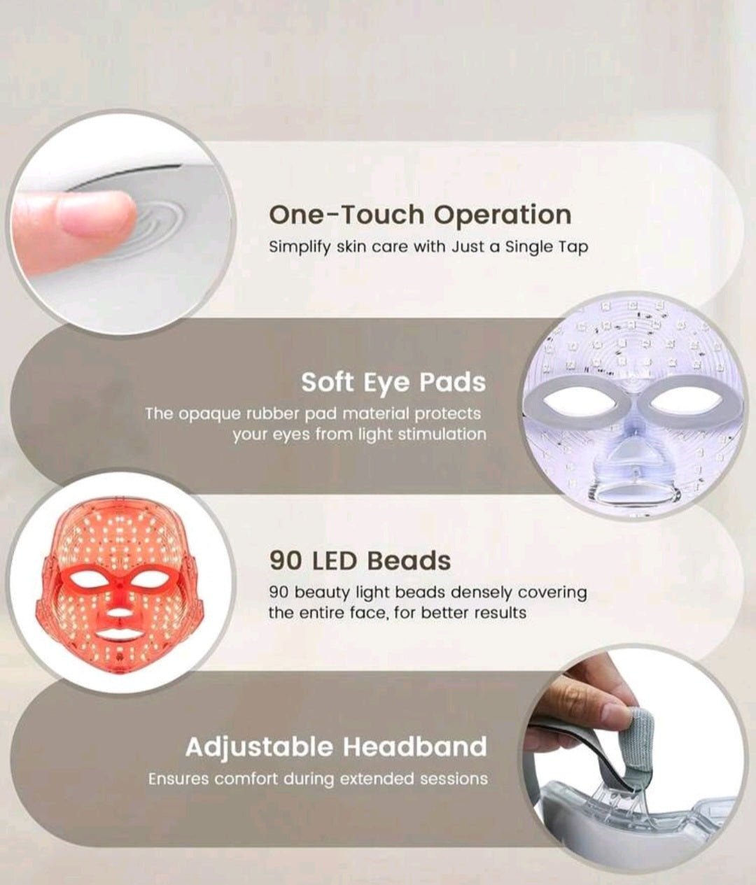 Shamay Glow LED Beauty Mask - SHAMAY
