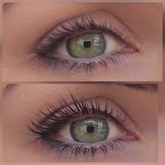 before and after electric eyelash curler shamay beauty south africa