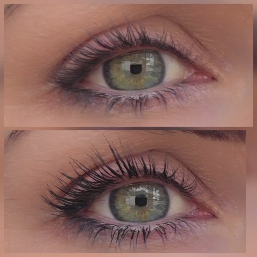 before and after electric eyelash curler shamay beauty south africa