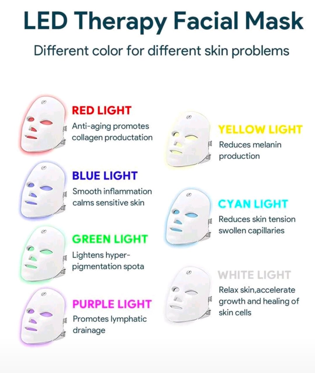 Shamay Glow LED Beauty Mask - SHAMAY